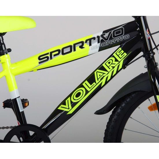 LEHKÉ POŠKOZENÍ Dětské kolo Volare Sportivo Yellow 20"