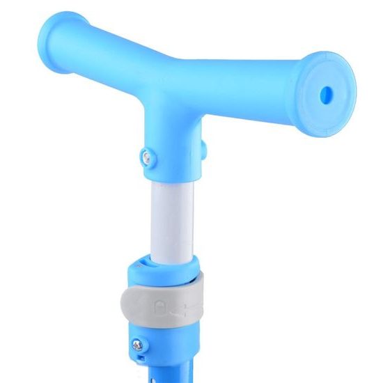 Dětská koloběžka Crazy Scooter se svítícími koly - modrá