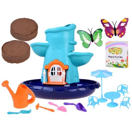 Magická zahrádka pro děti Magical Cottage - modrá