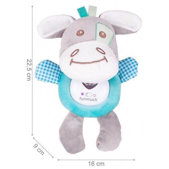 Interaktivní plyšový oslík Baby Calm