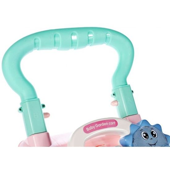 ROZBALENO Interaktivní chodítko s hracím panelem 2v1 Bunny Stroller