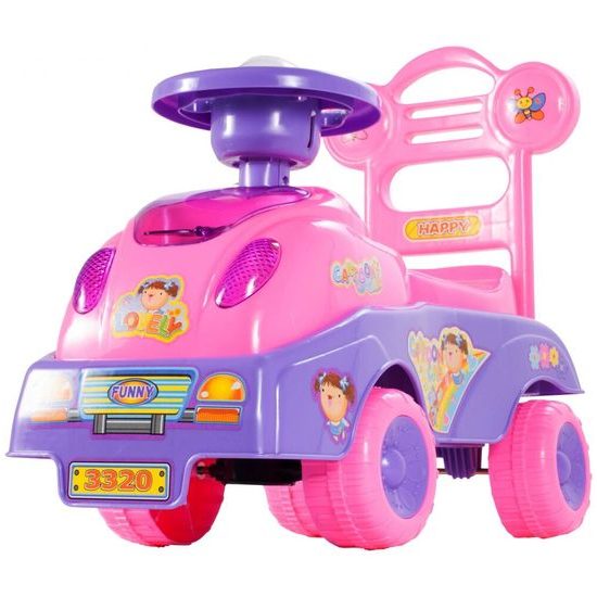 Dětské mini odrážedlo s melodiemi Cartoon Car