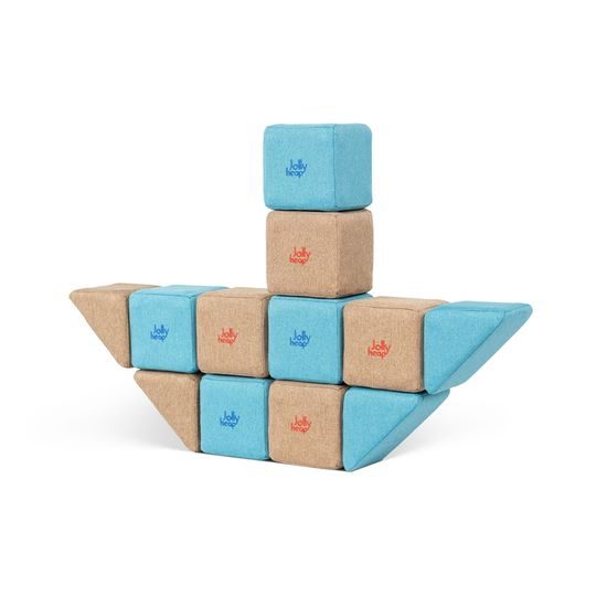 Magnetická stavebnice JollyHeap Pixi 12 ks