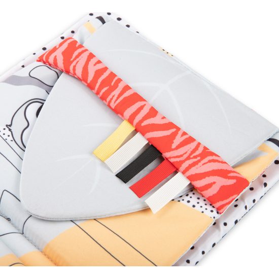 CANPOL babies Senzorická knížka PANDA BabiesBoo