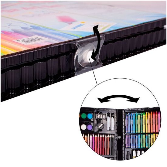 Velká sada na kreslení a malování Mega Art Set 168 součástí