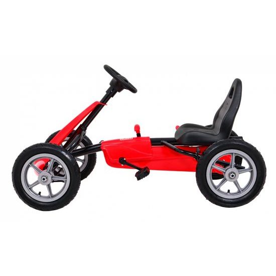 Dětská šlapací motokára Formule Star červená