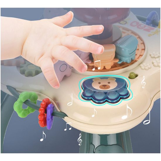 Mini edukační stoleček se světly a zvuky Mini Zoo