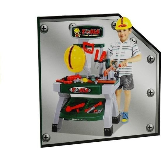 Dětský pracovní stůl do dílny s nářadím