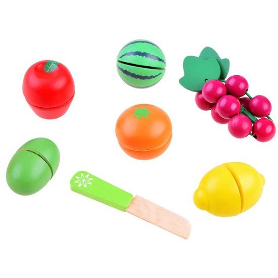 Majlo Toys dřevěné ovoce v bedýnce Fruit Box