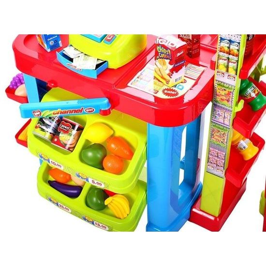 Dětský obchůdek s příslušenstvím 40 součástí Food Market