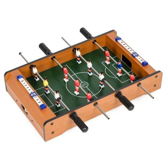 Ecotoys stolní fotbálek 50x30 cm hnědý
