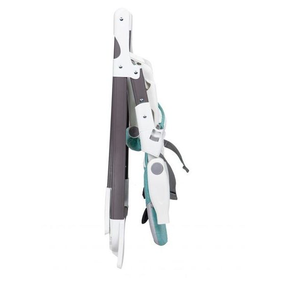 Ecotoys jídelní židlička 2v1 Sobík tyrkysová