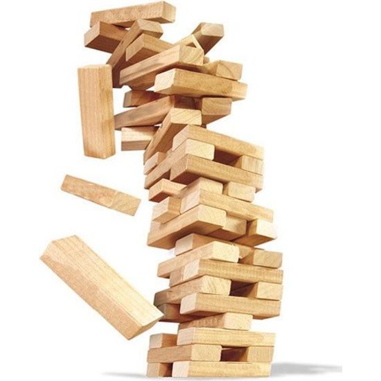 Dřevěné kostky JENGA věžová hra