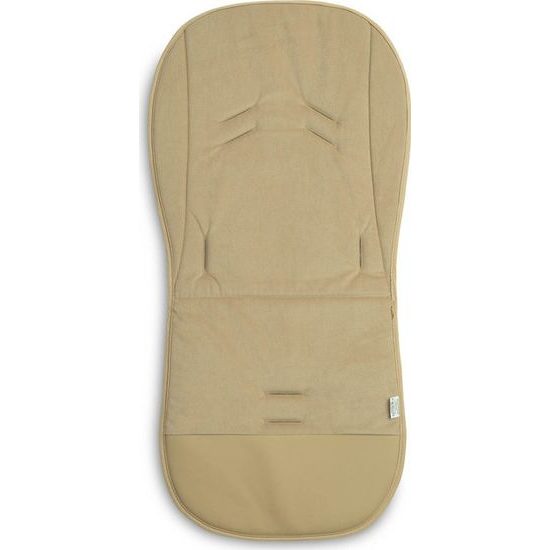 Vložka do kočárku Velvet - béžová s květy