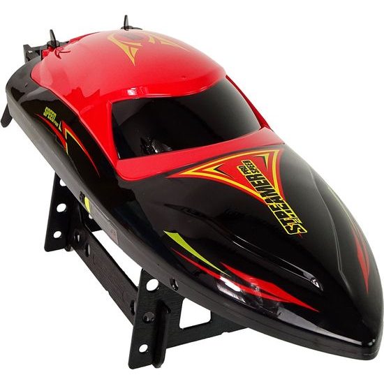 Motorový člun R/C 2.4G červený 35 KM/H