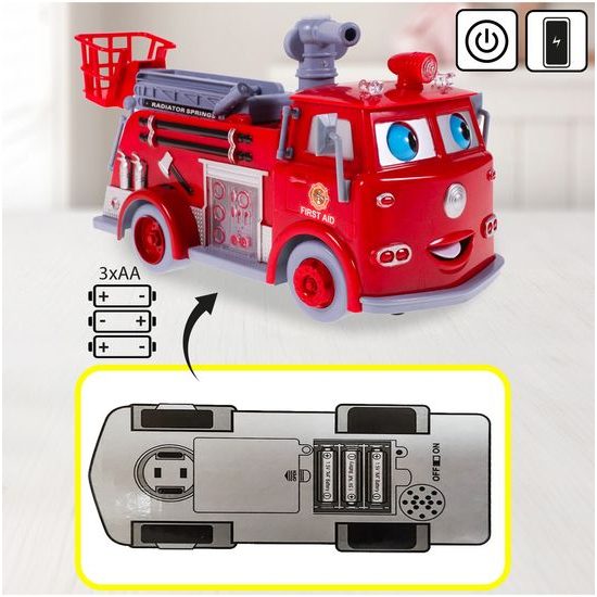 Majlo Toys hasičské auto s bublifukom a melódiami Bubble Pumper