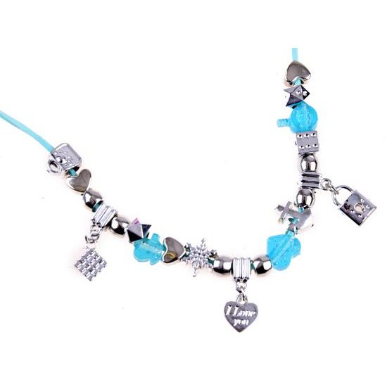 Dětská sada korálků na výrobu náramků Charm Jewellery
