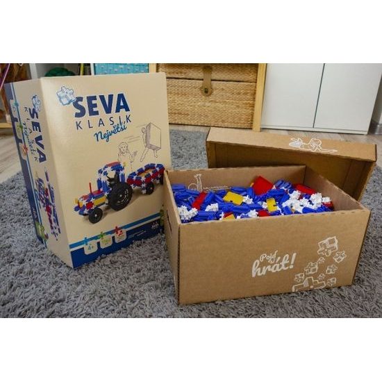 Největší Stavebnice SEVA KLASIK - 1162ks