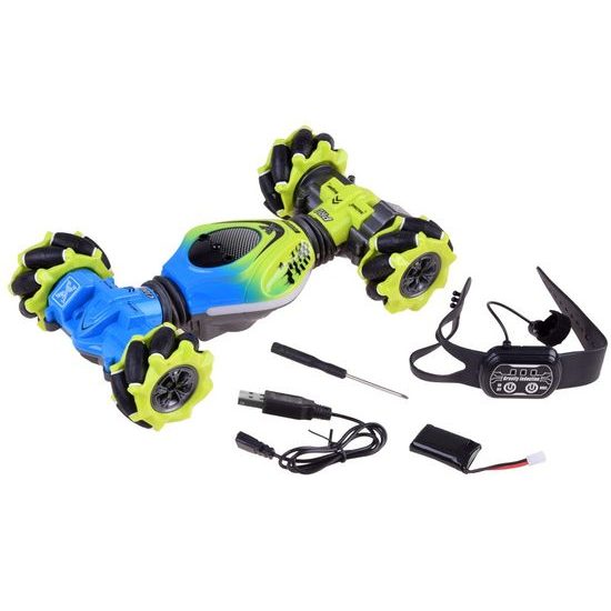 Senzorické auto na dálkové ovládání Stunt 4WD 1:24