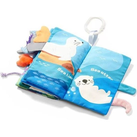 Měkká senzorická knížka BabyOno Ocean