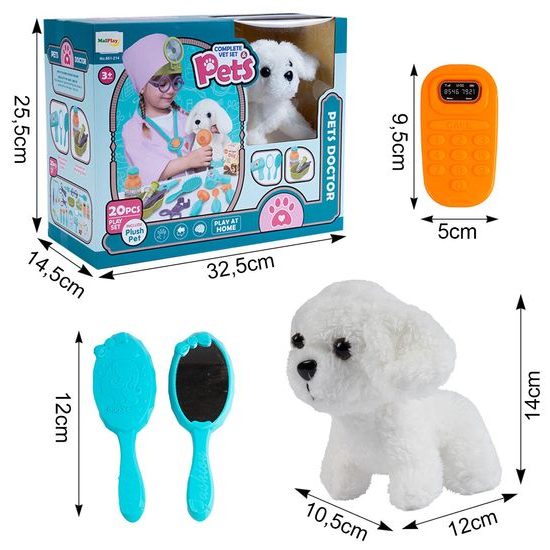 Sestava pro děti Malý veterinář 20 součástí