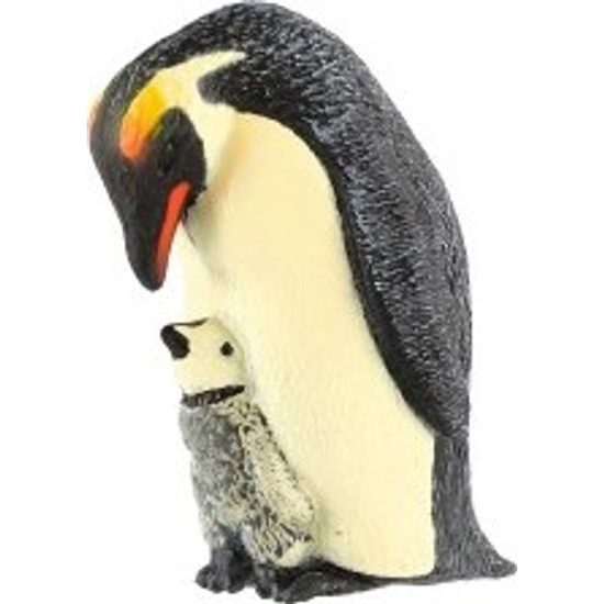 Tučňák císařský s mládětem zooted