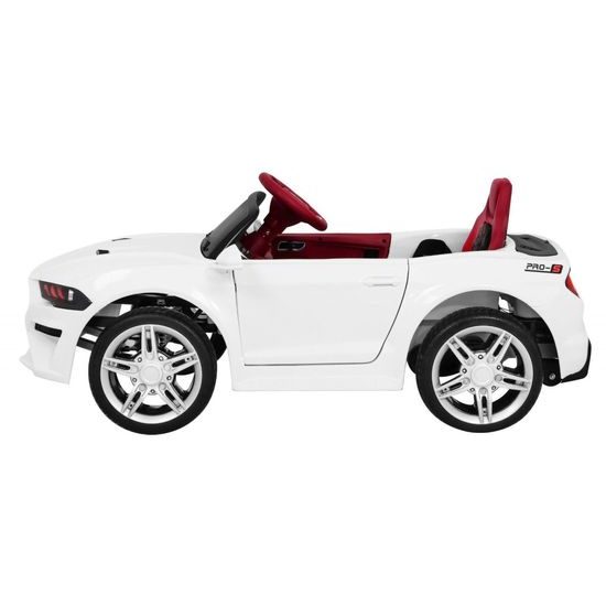 Dětské elektrické autíčko Mustang GT bílé