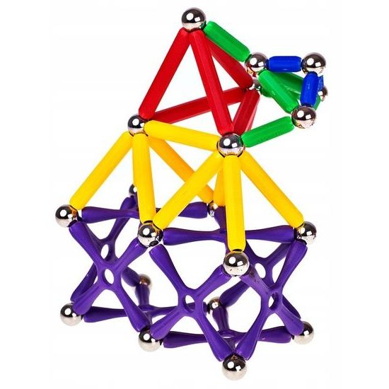 Doris magnetická stavebnice Witka Magnetic 250 dílů