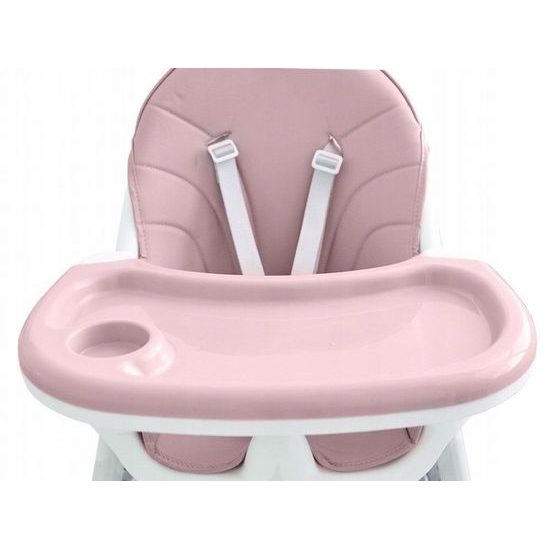 Ecotoys jídelní židlička 2v1 Pink HC823 růžová