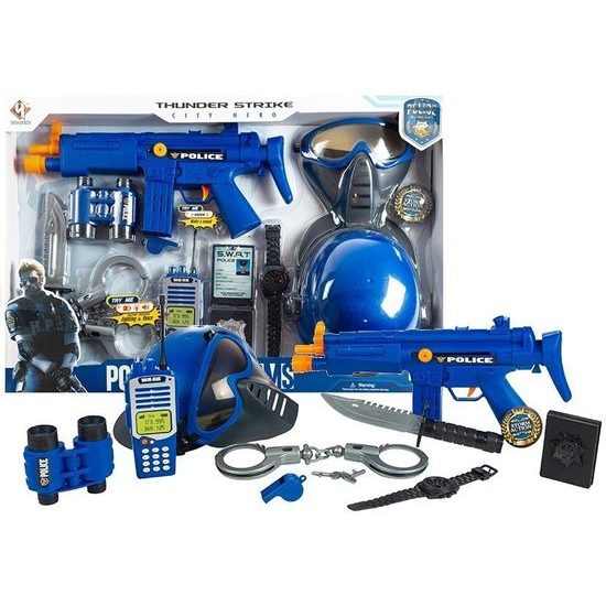 Policejní sestava pro děti Police Team s příslušenstvím