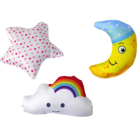 Dětský kolotoč nad postýlku s klipem Sky Pink