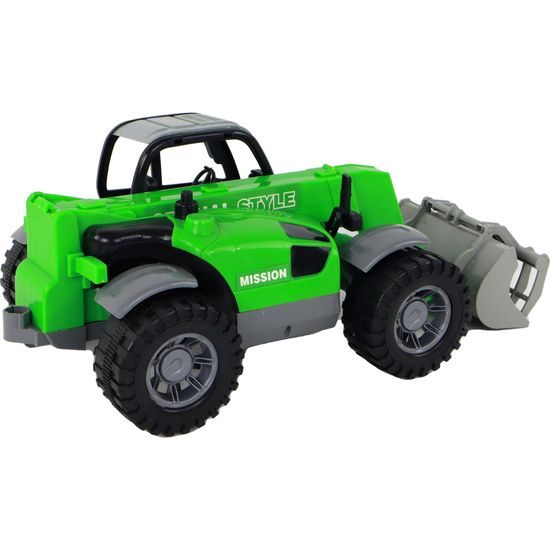 Dětský čelní nakladač s příslušenstvím