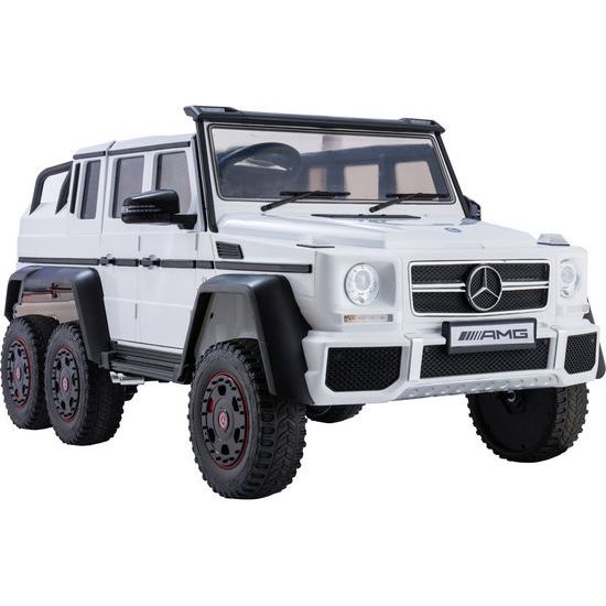 Elektrické auto Mercedes G63 6x4 24V bílé