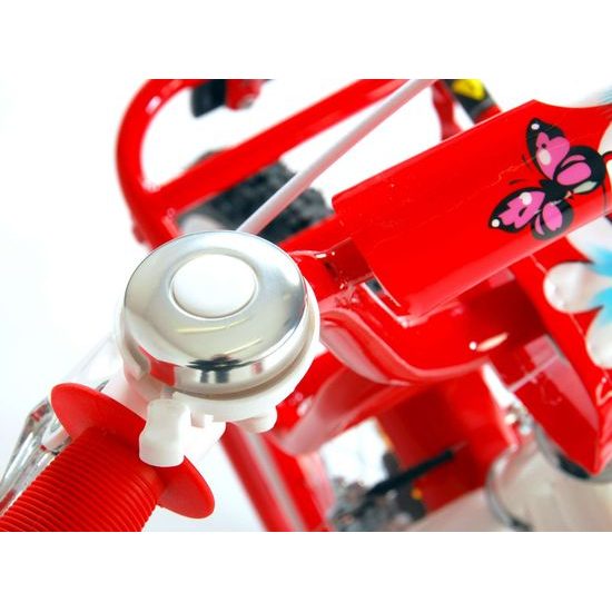 Dětské kolo Volare Lovely červeno-bílé 20"