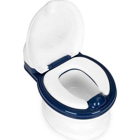 Ecotoys dětský nočník modro-bílý