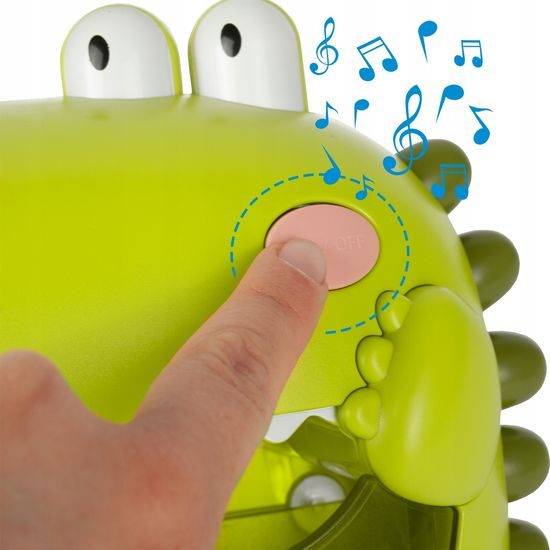 Bublinkovač do vany s melodiemi Bubble Dino
