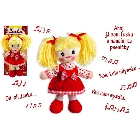 Bábika Lucka - slovenský spievajúci