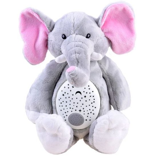 Plyšový slon s projektorem a melodiemi Belly