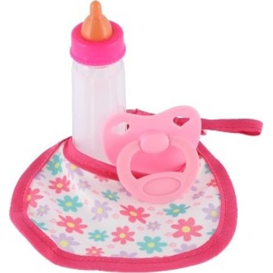 Panenka miminko - měkké tělo s dudlíkem s kolébkou