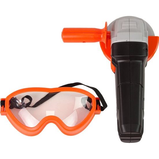 Dětská bruska s brýlemi