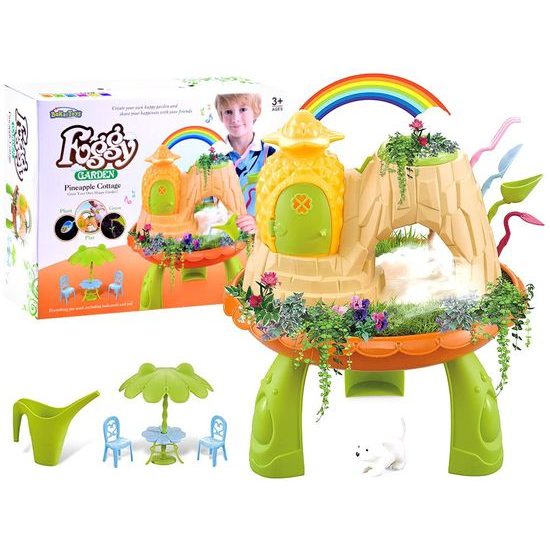 Majlo Toys magická zahrádka se zvuky a vodní párou Foggy Garden