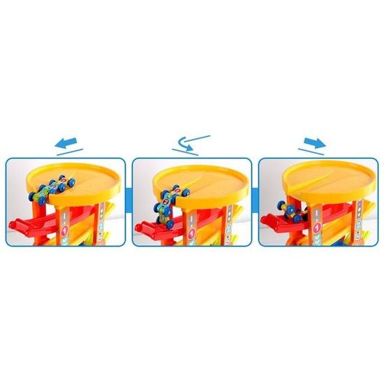 Skluzavka se 6 autíčky Krokodýl