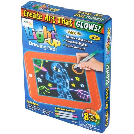 Kreslící LED tablet pro děti Drawing Pad