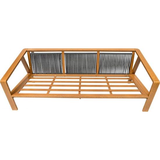 Hliníkový zahradní nábytek dvě pohovky + křeslo + stůl