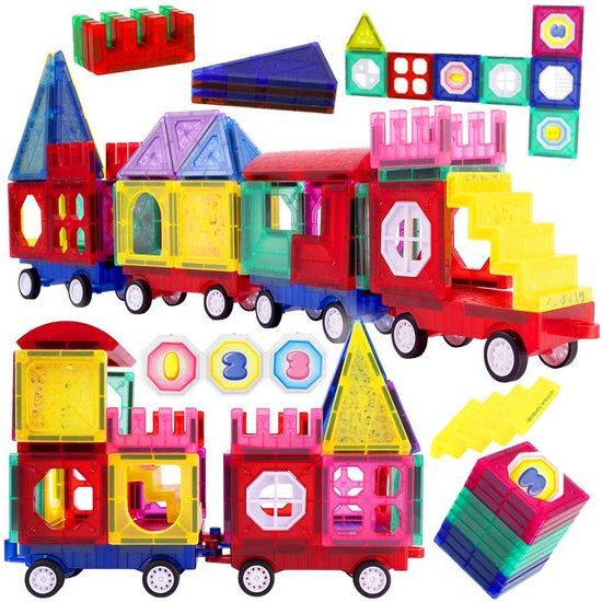 Magnetická stavebnice Magnet Blocks 72 dílů