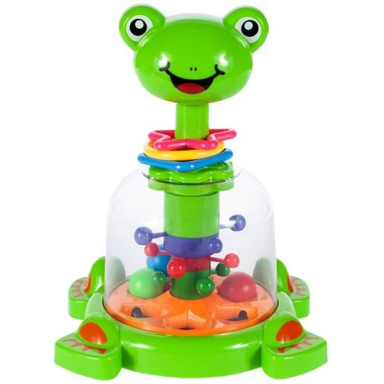 Rotující hračka pro nejmenší Frog Spinner