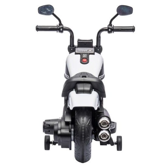 Dětská elektrická motorka Faster - bílá