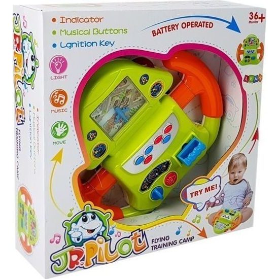 Interaktivní letecký knipl se zvukem a světlem