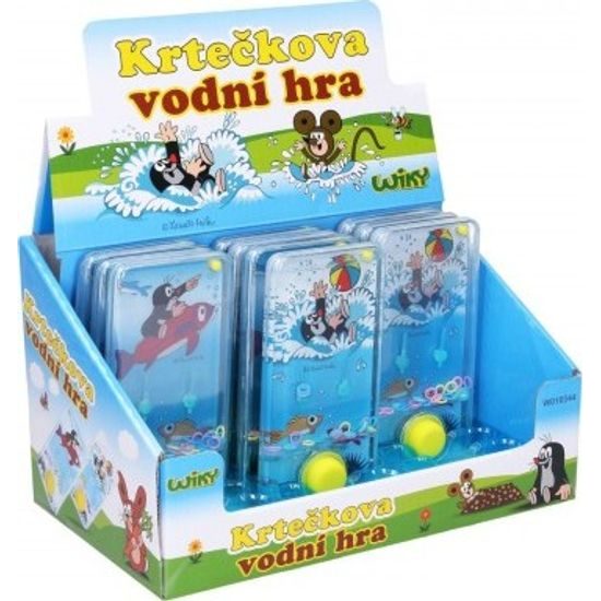 Vodní hra hlavolam - Krtek - mix druhů