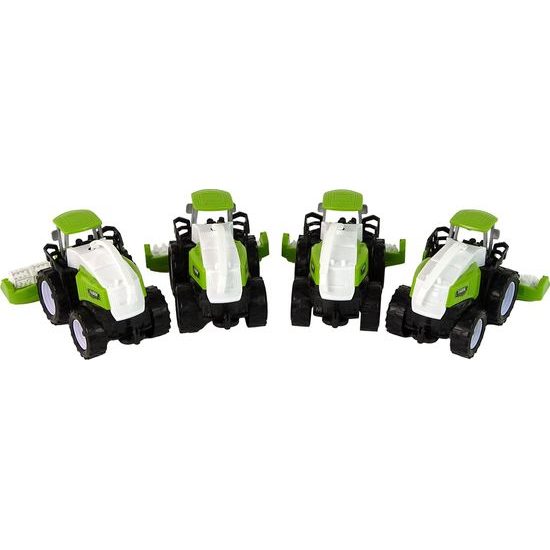 Dětská sada zemědělských traktorů 4 kusy